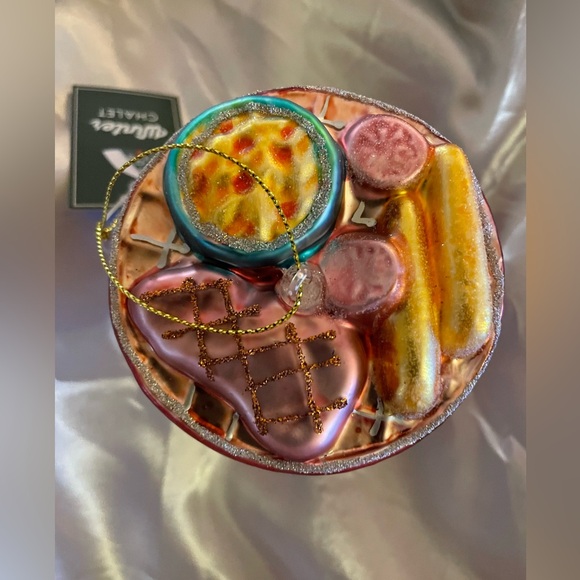 St. Nicholas Square Winter Chalet Collection Barbecue Grill Christmas Ornament - Picture 3 of 6